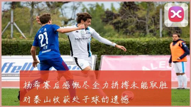 杨希赛后感慨尽全力拼搏未能取胜对泰山收获处子球的遗憾