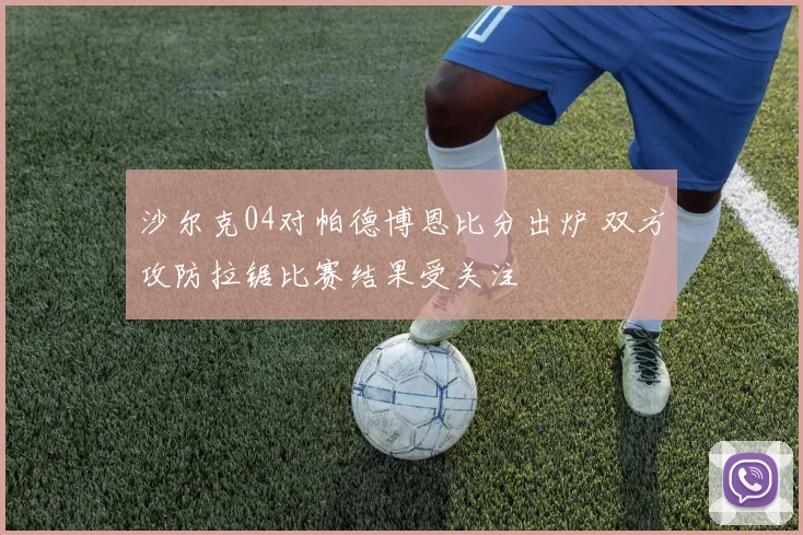 沙尔克04对帕德博恩比分出炉 双方攻防拉锯比赛结果受关注